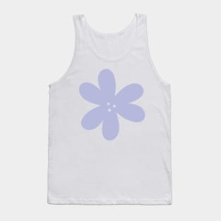 Cute Abstract Flower - lilac purple Tank Top